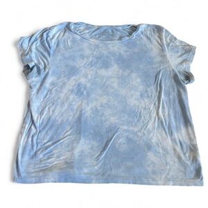 American Eagle Soft & Sexy Baby Blue tie dye tee Women’s Size XL